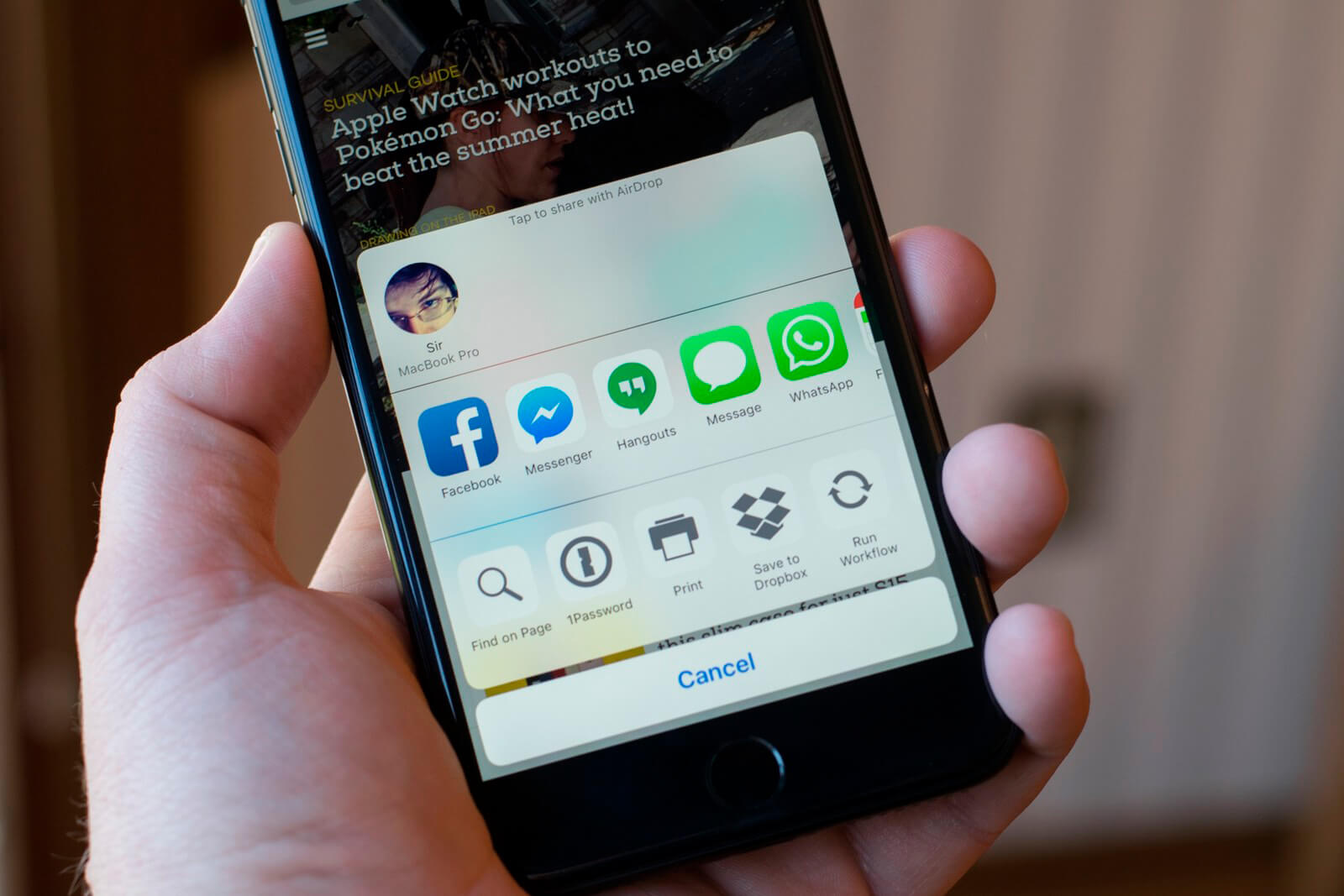 Как исправить проблемы с меню &laquo;Поделиться&raquo; в iOS 13.4