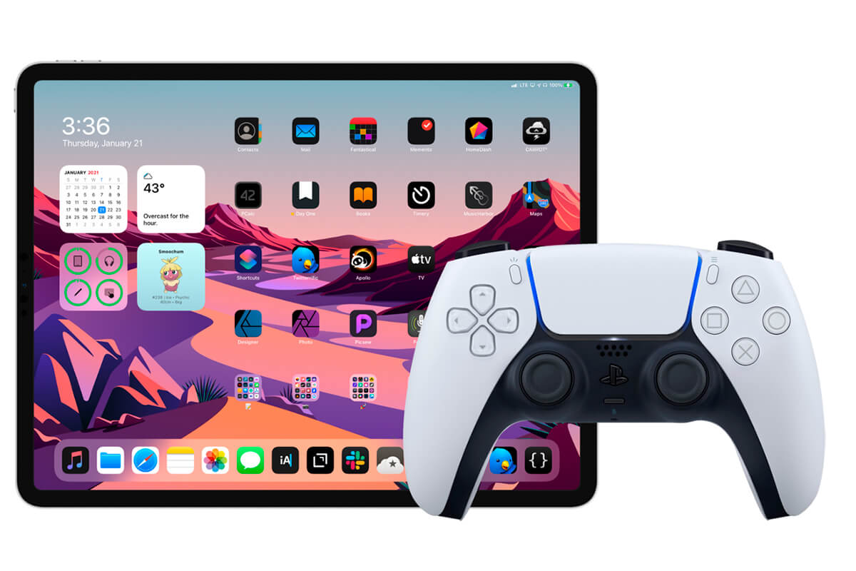 Как подключить геймпад PS5 к iPhone | iPad на iOS 14.5
