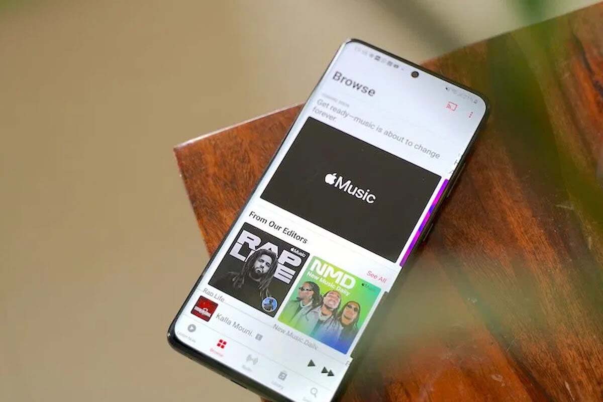 Apple Music на Android не підтримує просторове аудіо