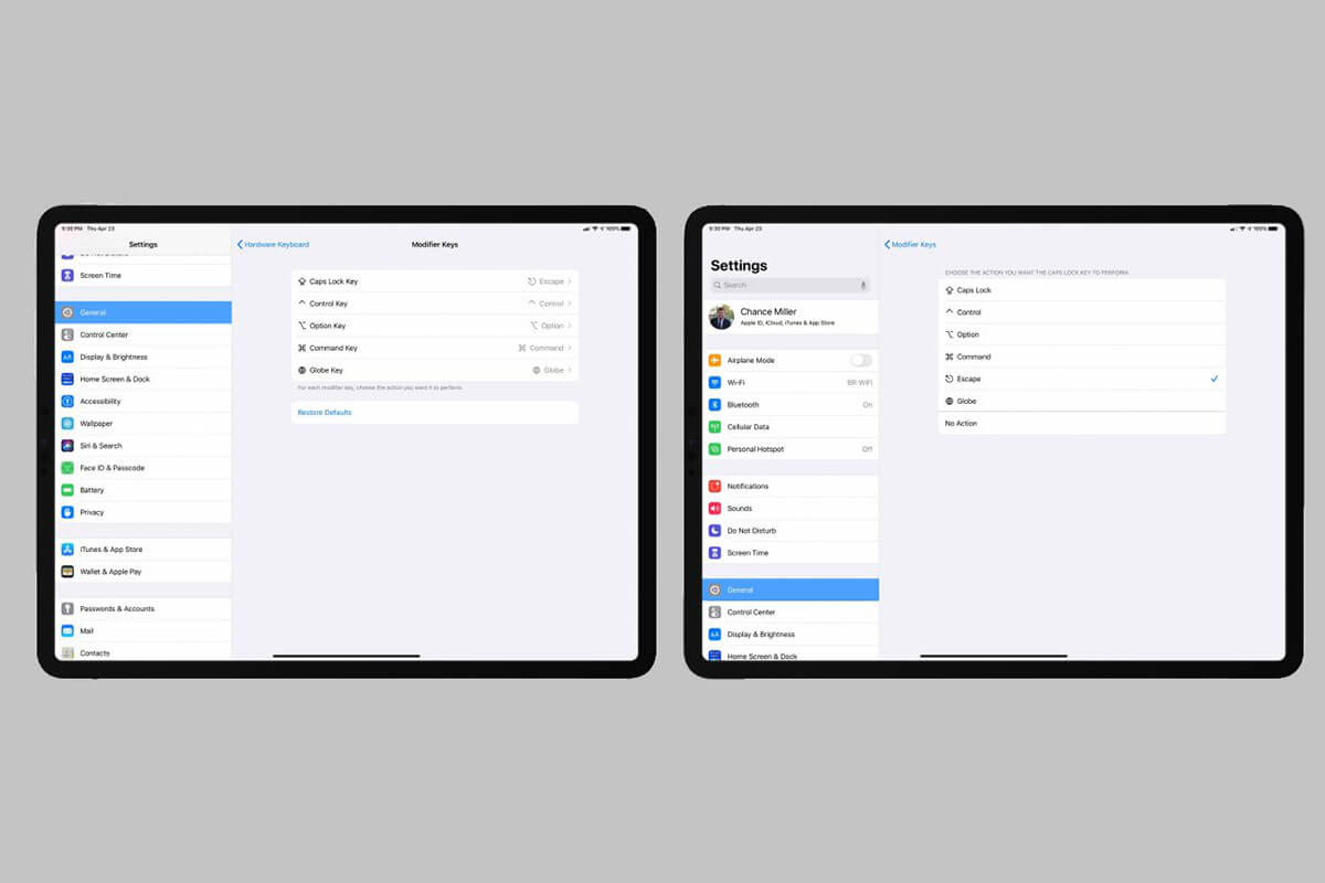 Apple разрабатывает новые сочетания клавиш клавиатуры Magic Keyboard для iPad
