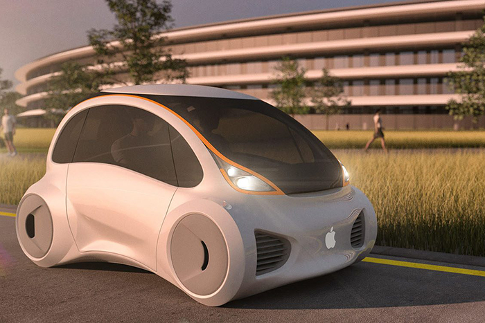 Apple запатентовала автомобильные кресла для Apple Car
