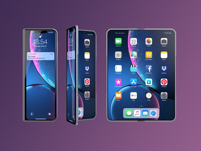 Apple запатентувала технологію складного механізму для iPhone