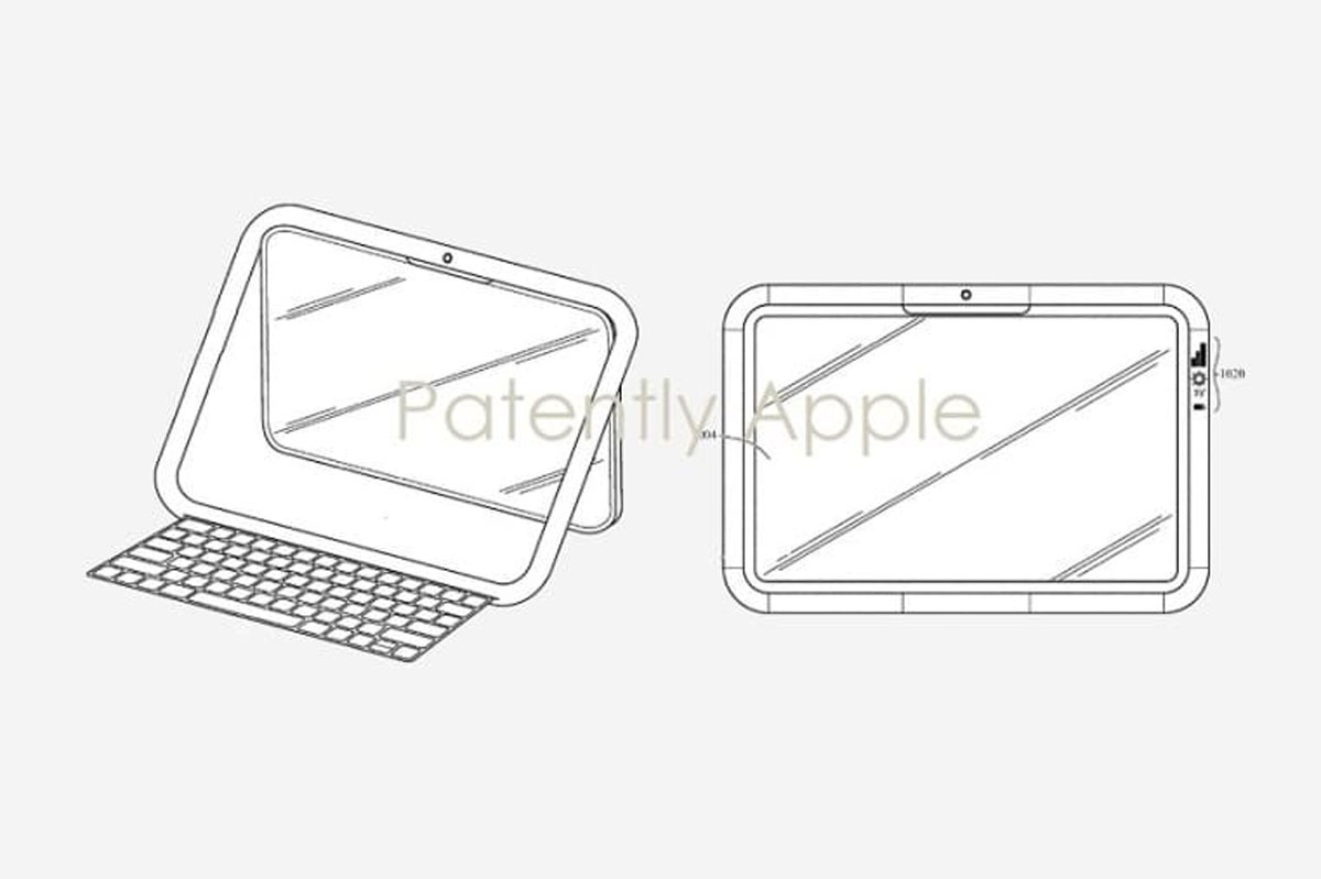 Apple запатентовали странный iPad будущего
