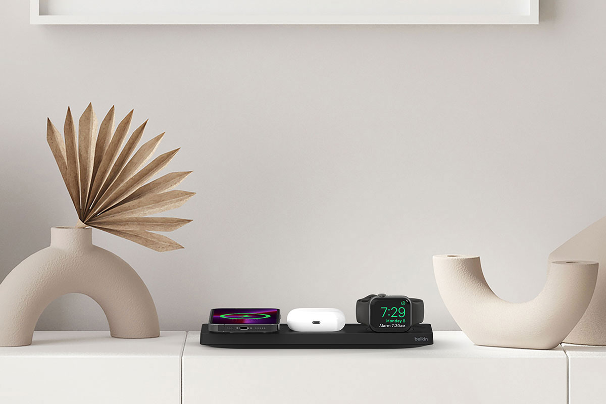 Belkin выпустили док-станцию с поддержкой быстрой зарядки Apple Watch 7