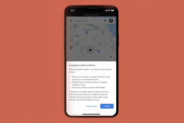 Приложение Google Maps для iOS получило режим инкогнито