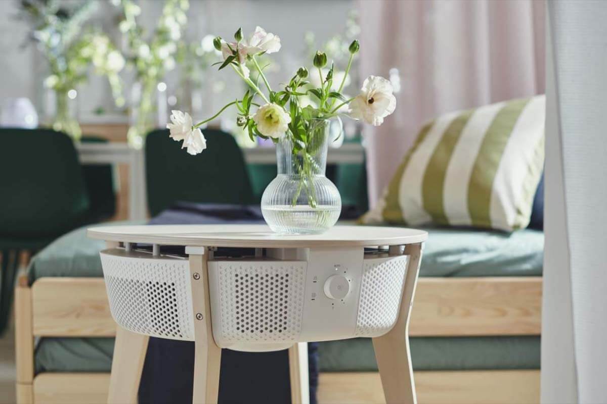 IKEA представила стол с очистителем воздуха и поддержкой HomeKit