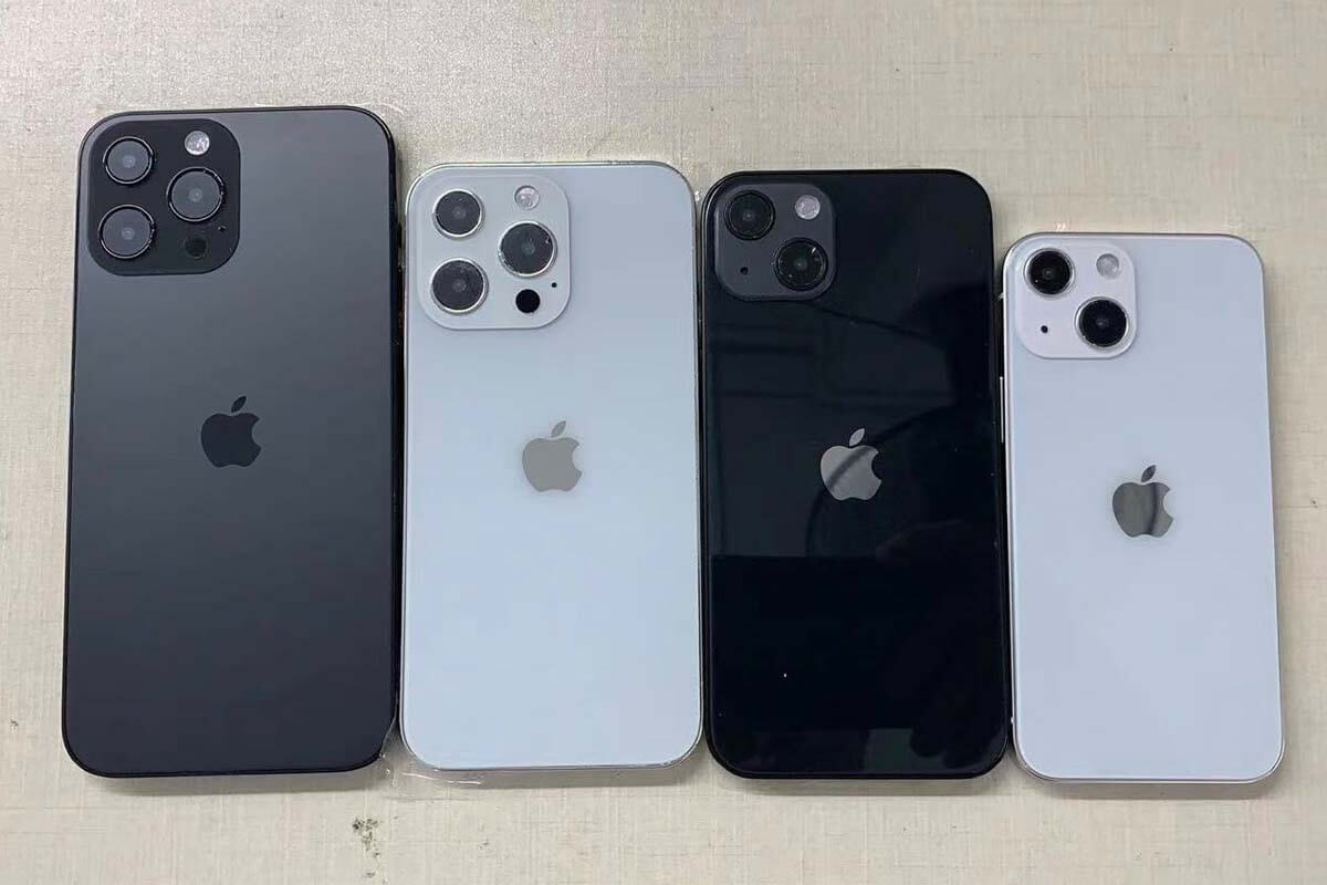 Камера iPhone 13 засветилась на макетах