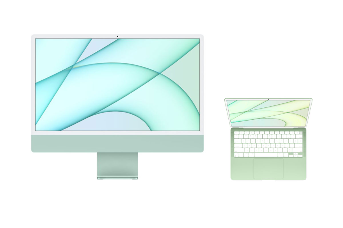 Концепт: Новый MacBook Air в стиле iMac (2021)