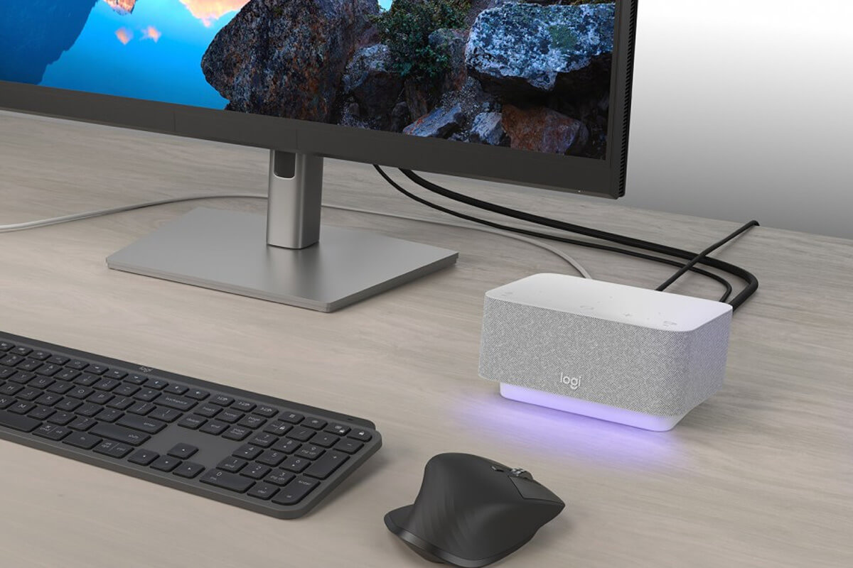 Logitech анонсувала док-станцію з вбудованою колонкою