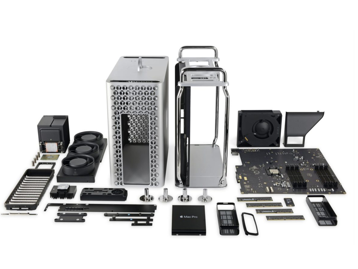 Mac Pro 2019 — продукт Apple, який найкраще піддається ремонту