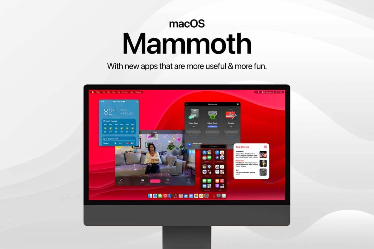 Концепт macOS 13: утилита для очистки системы и новые приложения