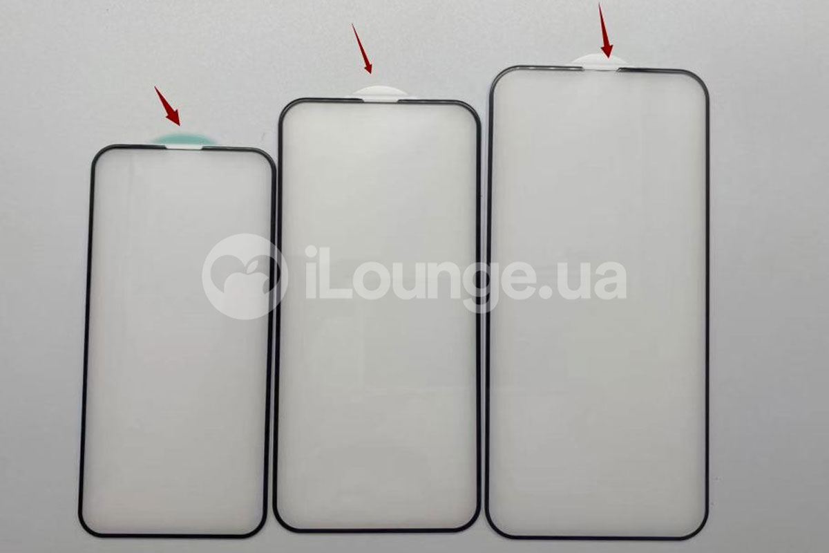 Стекла и макет iPhone 13 засветились на фото