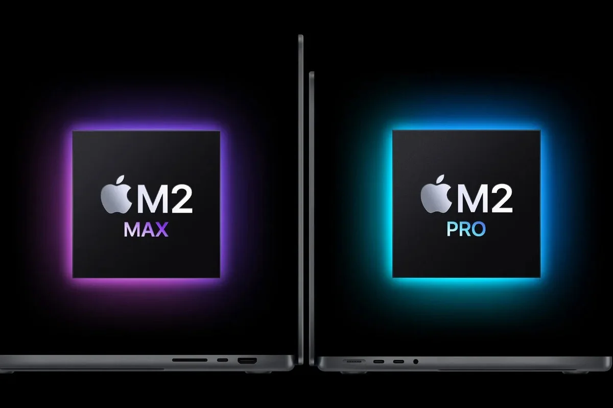 Різниця продуктивності чіпів M2 Pro, M2 Max і M1 Pro, M1 Max