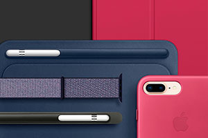 Новые чехлы и беспроводные зарядки от Apple для iPhone 8/8 Plus и iPhone X