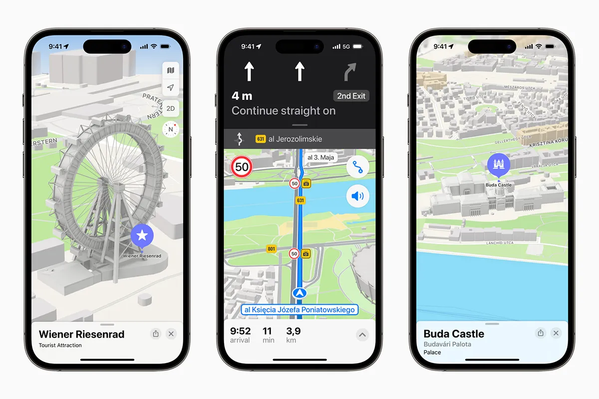 Оновлені карти Apple Maps тепер доступні у шести нових країнах