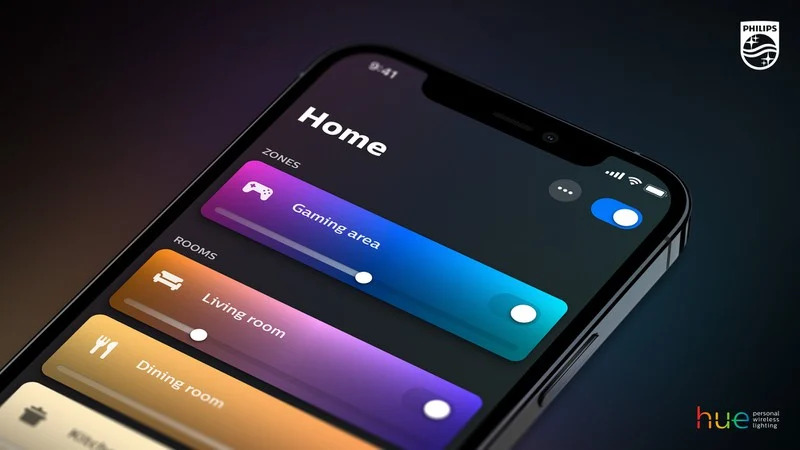 Приложение Philips Hue получило новый дизайн