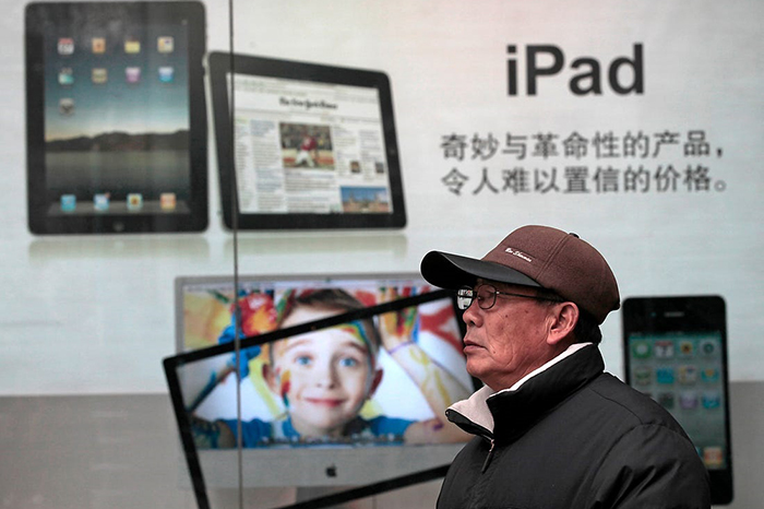 Продажи iPad в Китае растут, несмотря на коронавирус