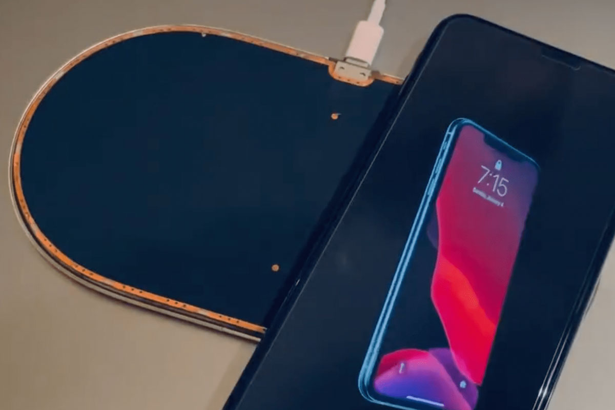 Прототип беспроводной зарядки Apple AirPower появился на видео