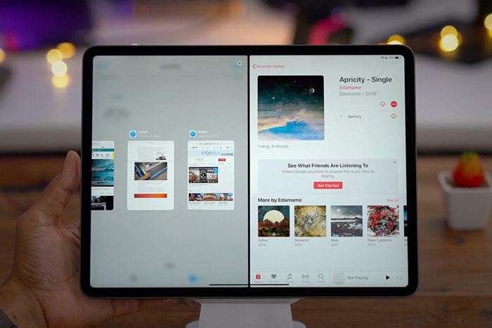 Концепт iPadOS 14 демонстрирует функцию многозадачности