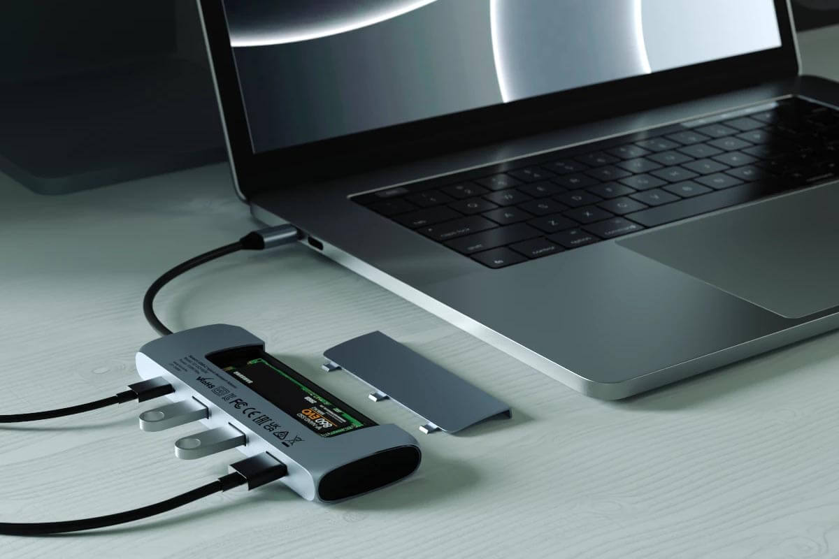 Satechi выпустила USB-C хаб со слотом для SSD