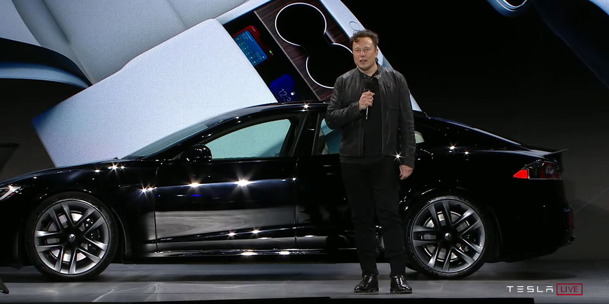 Представлена ​​найшвидша Tesla Model S Plaid