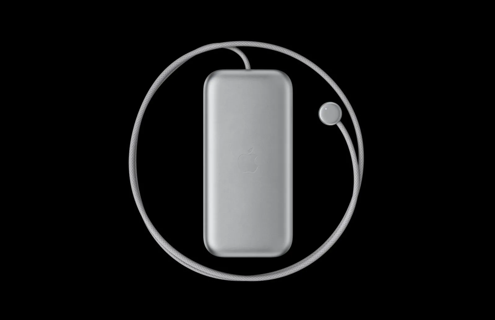Кабель питания повербанка Apple Vision Pro можно отсоединить
