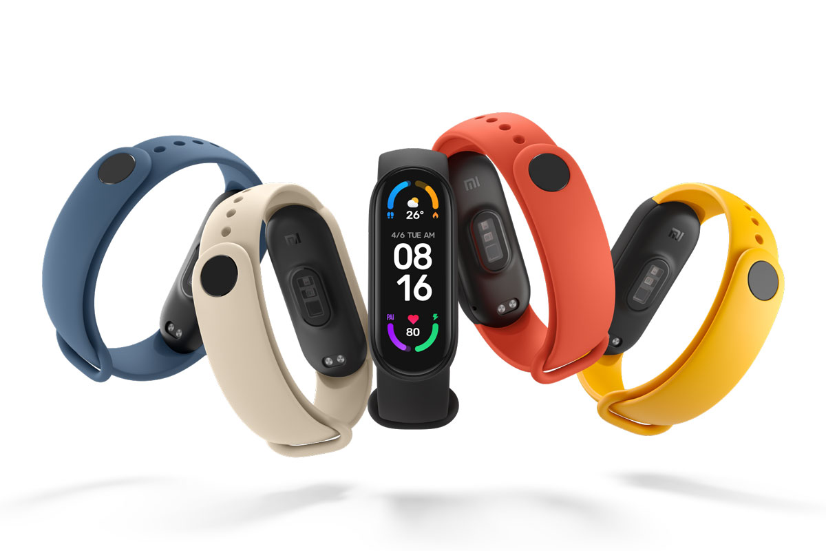 Xiaomi представили фітнес-браслет Mi Band 6