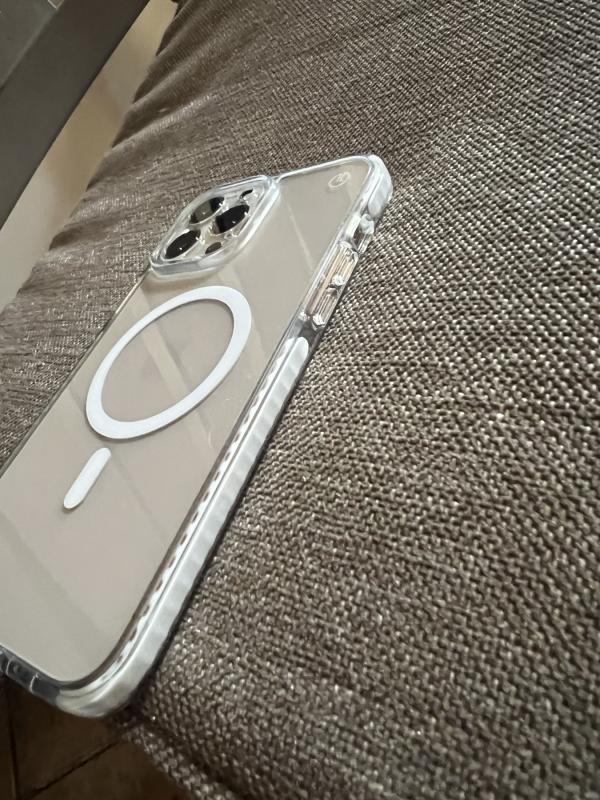 Прозорий чохол oneLounge 1Mag Bumper MagSafe для iPhone 13 Pro Max живе фото від покупця - 3