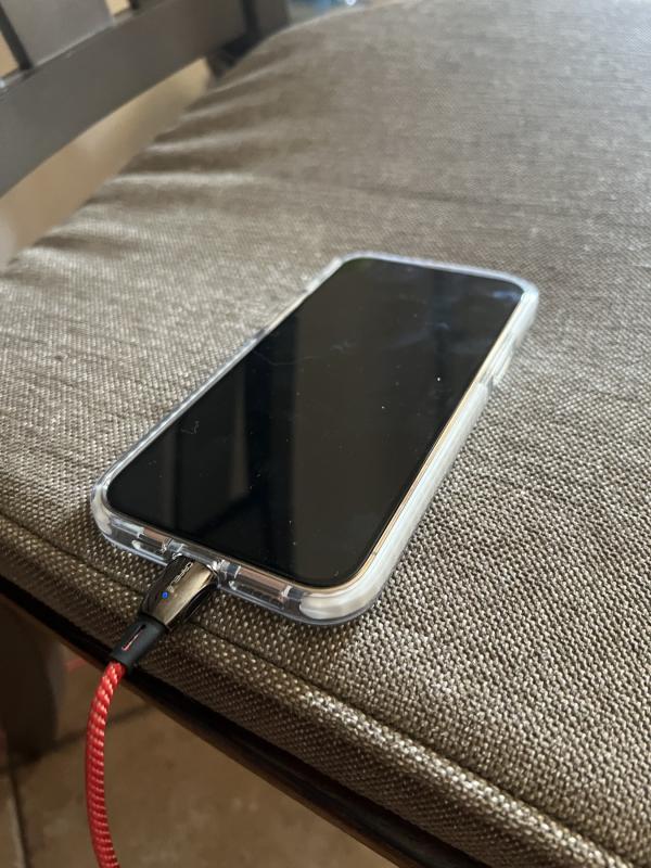 Прозорий чохол oneLounge 1Mag Bumper MagSafe для iPhone 13 Pro Max живе фото від покупця - 2