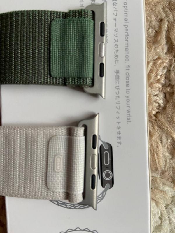 Ремінець iLoungeMax Alpine Loop Green для Apple Watch Ultra 49mm | 45mm | 44mm | 42mm живе фото від покупця - 3