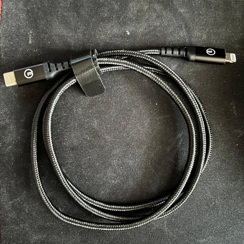 Плетеный кабель oneLounge 1Power MFi USB-C to Lightning (1m) живое фото от покупателя - 2