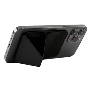Шкіряний чохол-гаманець з підставкою MOFT Snap-On MagSafe Black для iPhone 15 | 14 | 13 | 12 - Фото 3