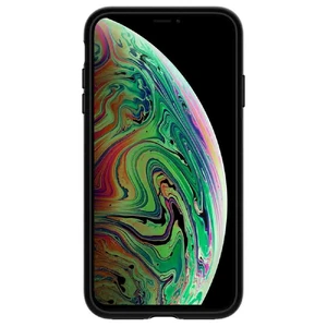 Чохол з відділенням для карт Spigen Slim Armor CS Black для iPhone XS Max - Фото 3