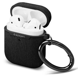 Чохол з карабіном Spigen Urban Fit Black для AirPods - Фото 3