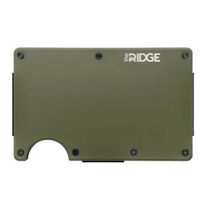 Тактичний металевий гаманець Ridge Wallets Aluminum Matte Olive - Фото 2