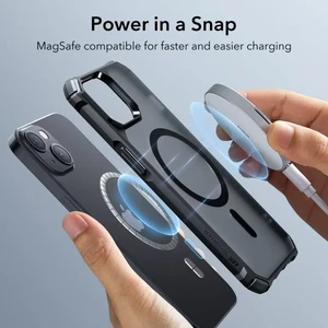 Силіконовий чохол ESR Air Armor TPU Case Frosted Black with HaloLock для iPhone 14 Pro Max - Фото 2