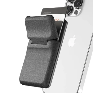 Магнітний гаманець MagSafe VRS design Mag Flip Stand Stone для iPhone - Фото 3