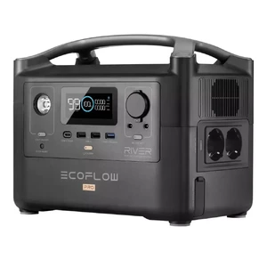 Зарядная станция EcoFlow River Pro Black 600W  - Фото 1