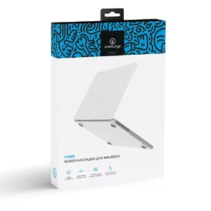 Чехол-накладка oneLounge 1Thin Black для MacBook Air 13.6" M3 | M2 (2024 | 2022) - Фото 6