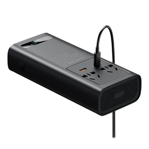 Автомобільний інвертор Baseus Super Si 12V to 220V Power Inverter 500W із чистою синусоїдою - Фото 5