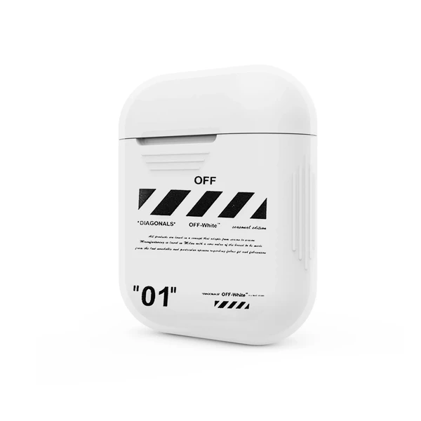 Пластиковый чехол iLoungeMax OFF-WHITE для Apple AirPods
