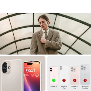Бежевий чохол Spigen Cyrill Kajuk Mag MagSafe для iPhone 16 - Фото 11