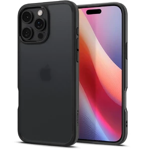 Півпрозорий чорний чохол Spigen Ultra Hybrid для iPhone 16 Pro - Фото 4