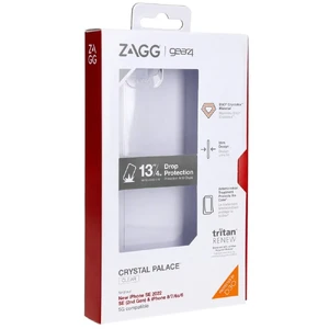 Прозорий чохол Zagg Crystal Palace для iPhone SE 3 | SE 2 | 8 | 7 - Фото 4