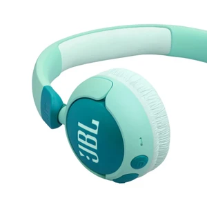 Детские беспроводные Bluetooth-наушники JBL Junior 320BT Green - Фото 7