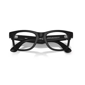Розумні окуляри Ray-Ban Meta Wayfarer Gen 2, Matte Black / Clear, Large - Фото 2