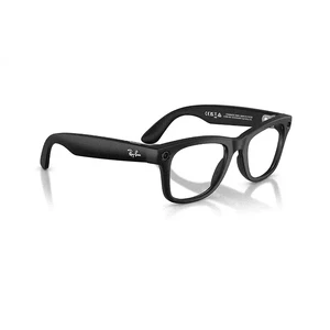 Розумні окуляри Ray-Ban Meta Wayfarer Gen 2, Matte Black / Clear, Large - Фото 4
