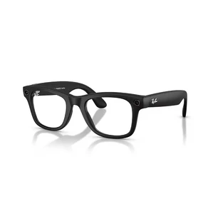 Розумні окуляри Ray-Ban Meta Wayfarer Gen 2, Matte Black / Clear, Large  - Фото 1