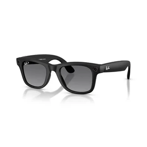Розумні окуляри Ray-Ban Meta Wayfarer Gen 2, Matte Black / Graphite Polarized, Regular  - Фото 1