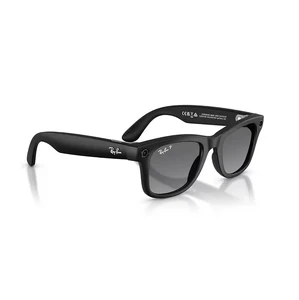 Розумні окуляри Ray-Ban Meta Wayfarer Gen 2, Matte Black / Graphite Polarized, Regular - Фото 4
